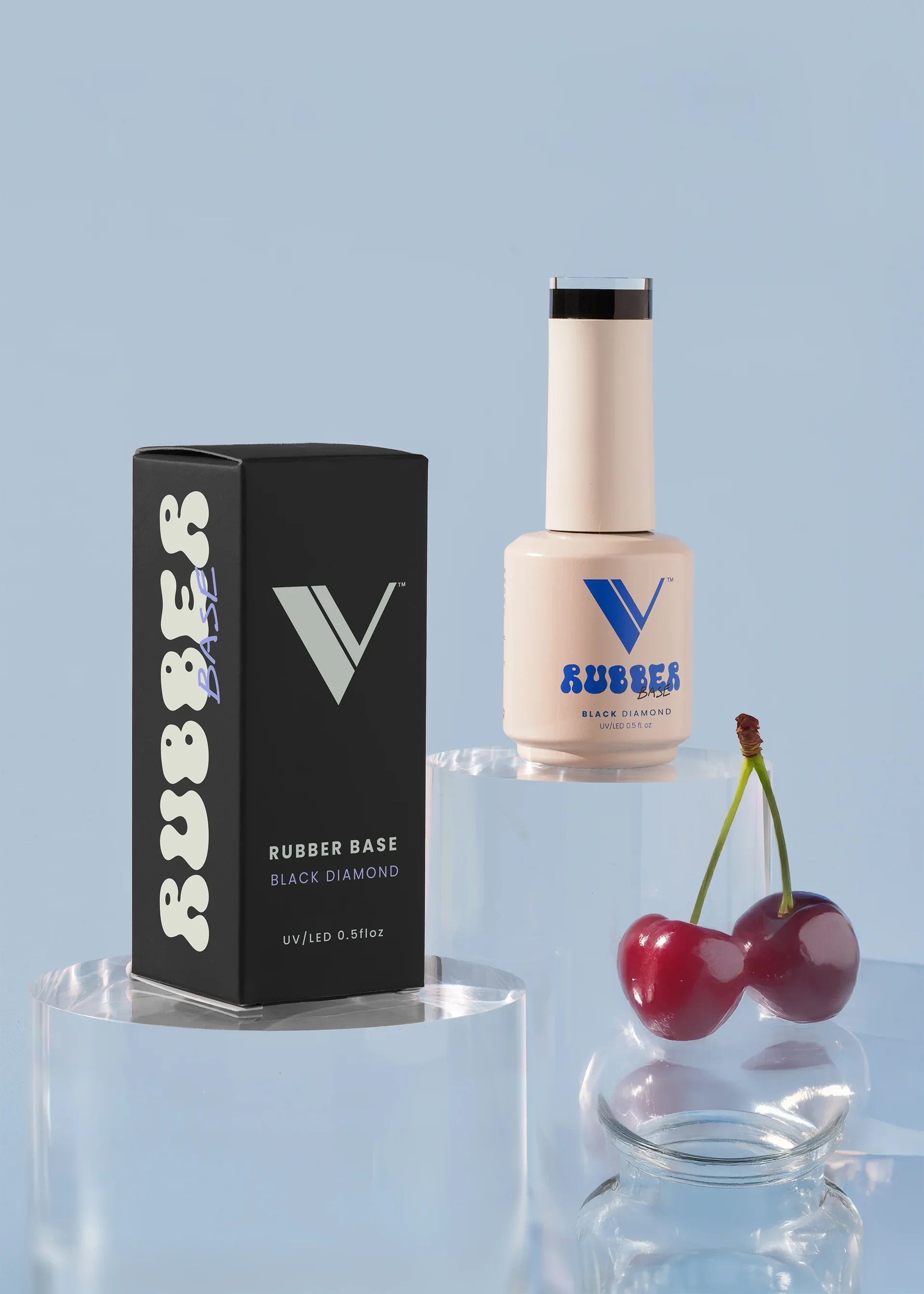V BEAUTY PURE RUBBER BASE - BLACK DIAMOND