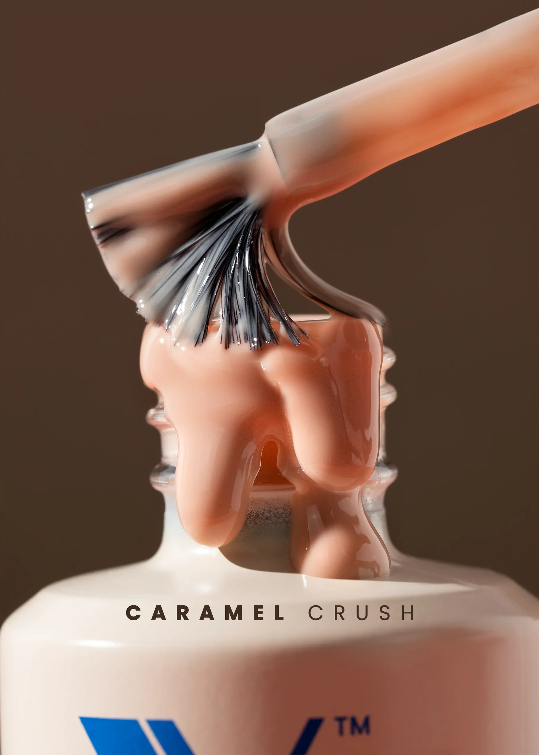 V Beauty Pure Rubber Base - Caramel Crush - Image 2