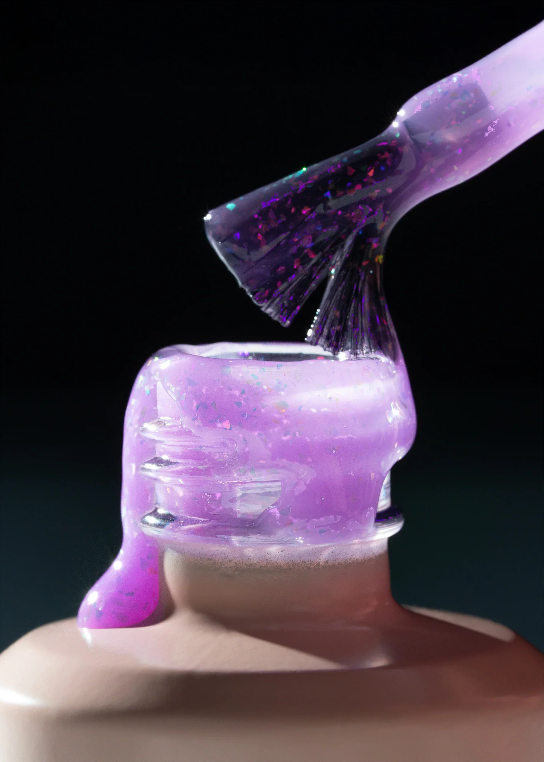 V BEAUTY PURE RUBBER BASE - JUICY PLUM - Image 2