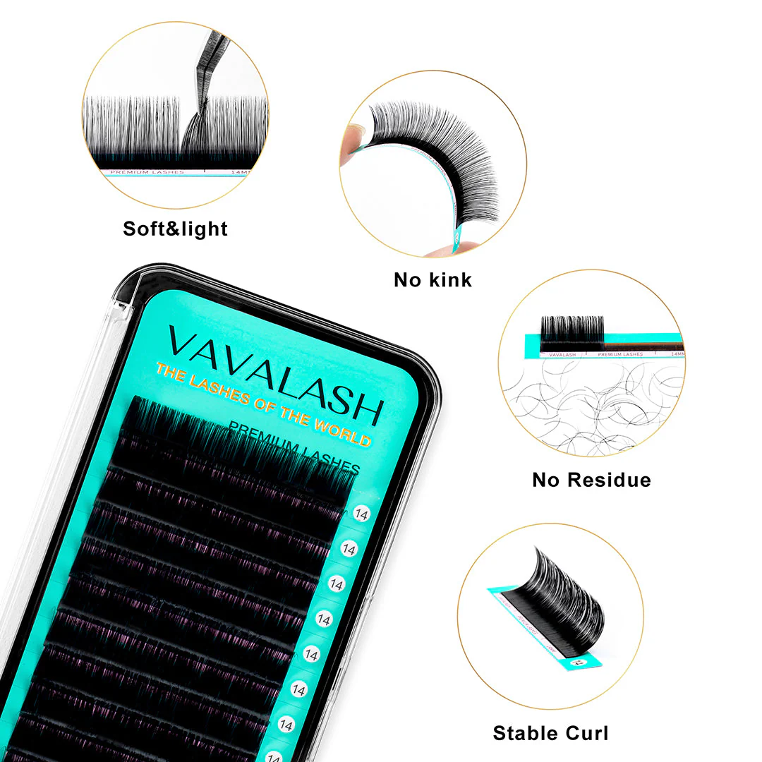 VAVALASH Premium Volume Individual Lash Extensions 0.07 - Image 2