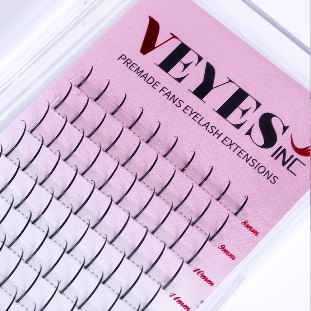 Veyes Premade Lash Extension Spikes 0.07 C 8-16mm - Image 2