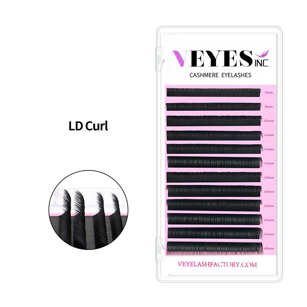 Veyes Premium Eyelash Extensions 0.07mm Speciality Curls - Image 2