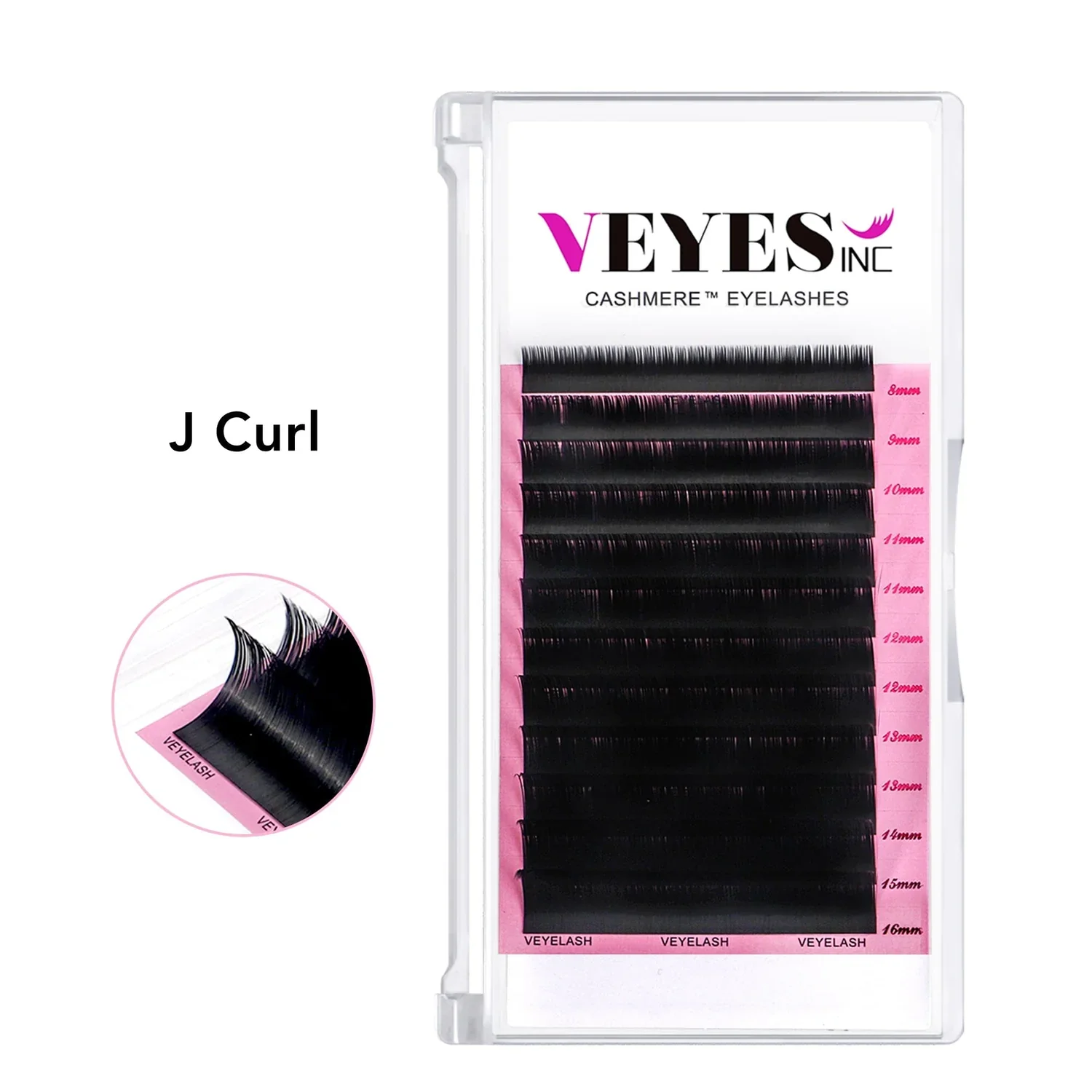 Veyes Premium Eyelash Extensions 0.07mm Speciality Curls - Image 3