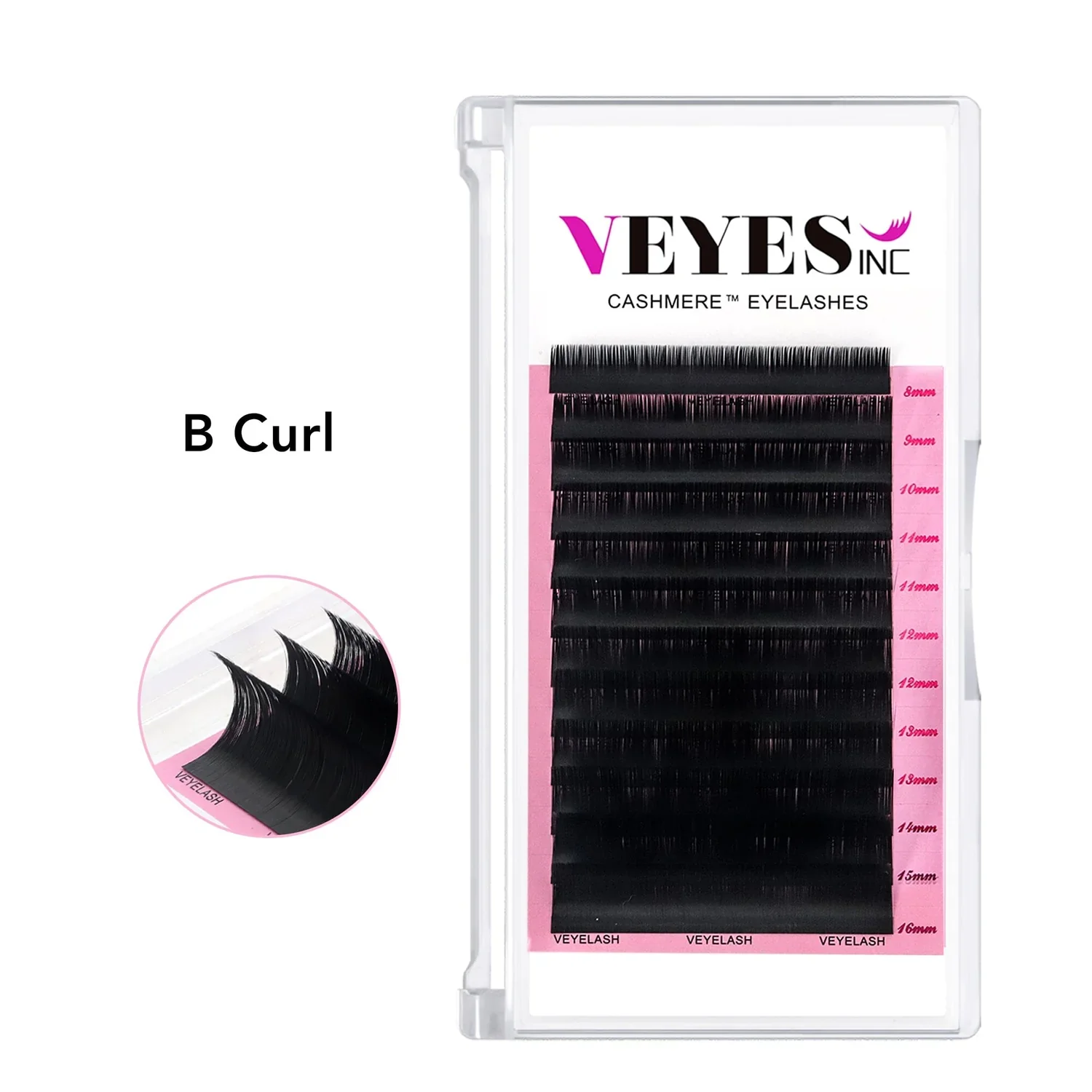 Veyes Premium Eyelash Extensions 0.07mm Speciality Curls - Image 4