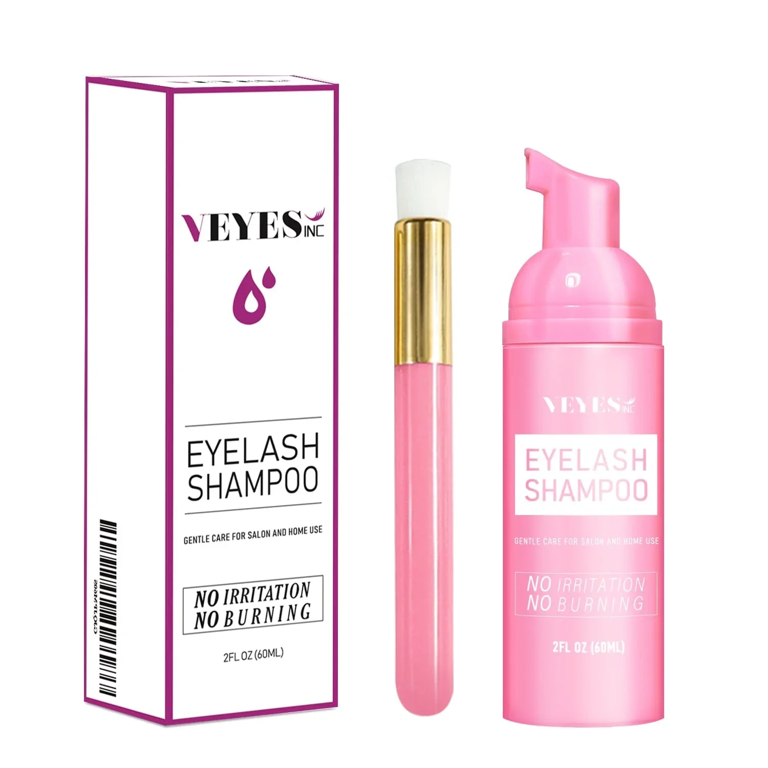 Veyes Refreshing Eyelash Shampoo 60ml - Image 2