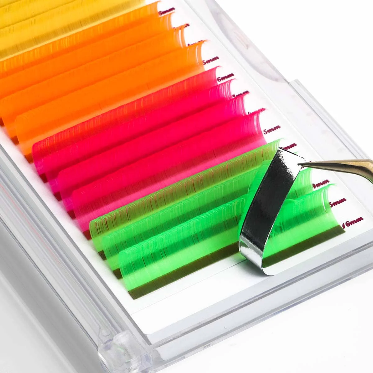 Veyes UV Neon Colored Lash Extensions 0.07 - Image 4