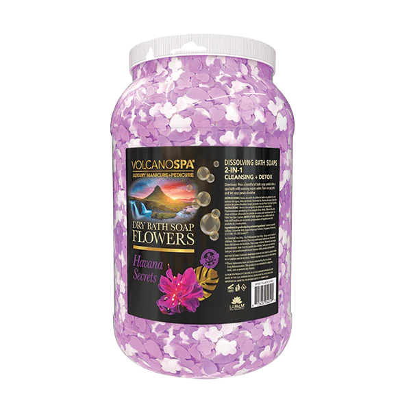 Volcano Spa Dry Bath Soap Flowers “Havana Secrets ” 12oz