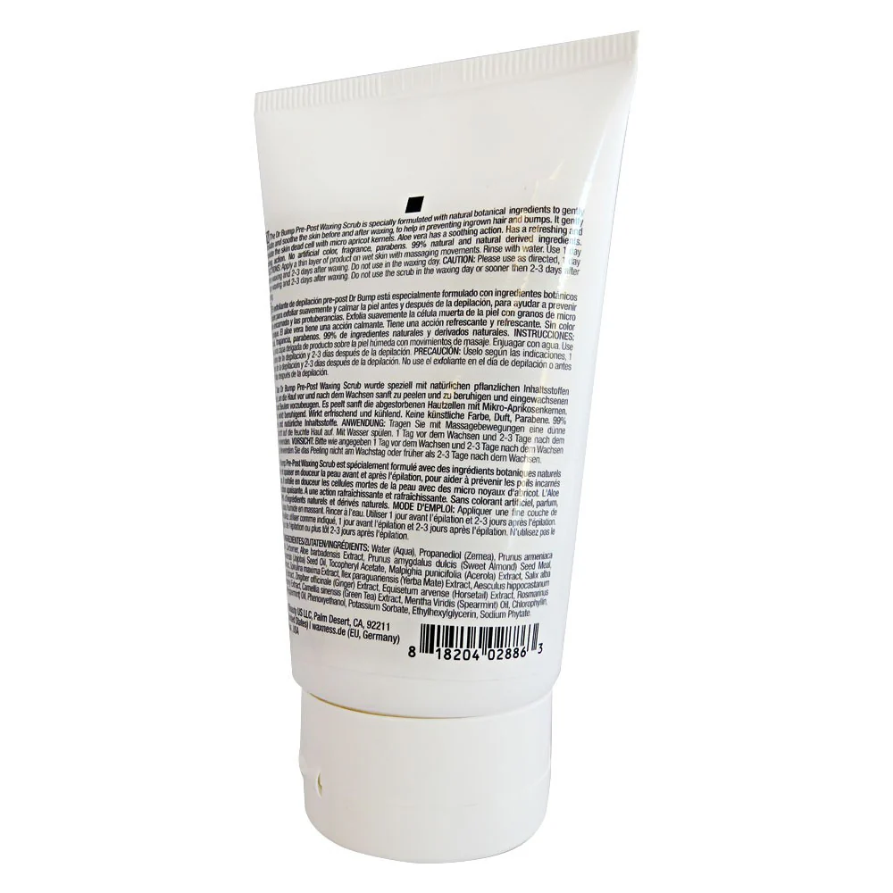 WAXNESS DR. BUMP BOTANICAL PRE POST WAXING SCRUB 4 FL OZ 118 ML - Image 3