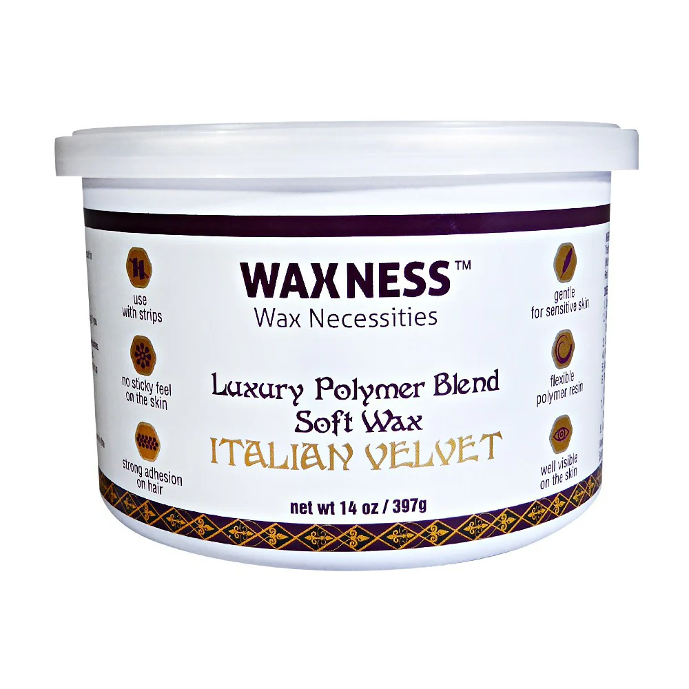 WAXNESS ITALIAN VELVET SOFT WAX TIN 14oz / 397G