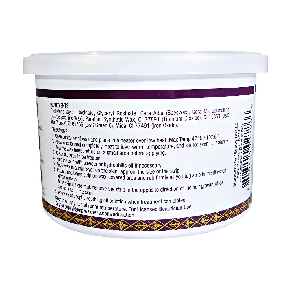 WAXNESS ITALIAN VELVET SOFT WAX TIN 14oz / 397G - Image 2