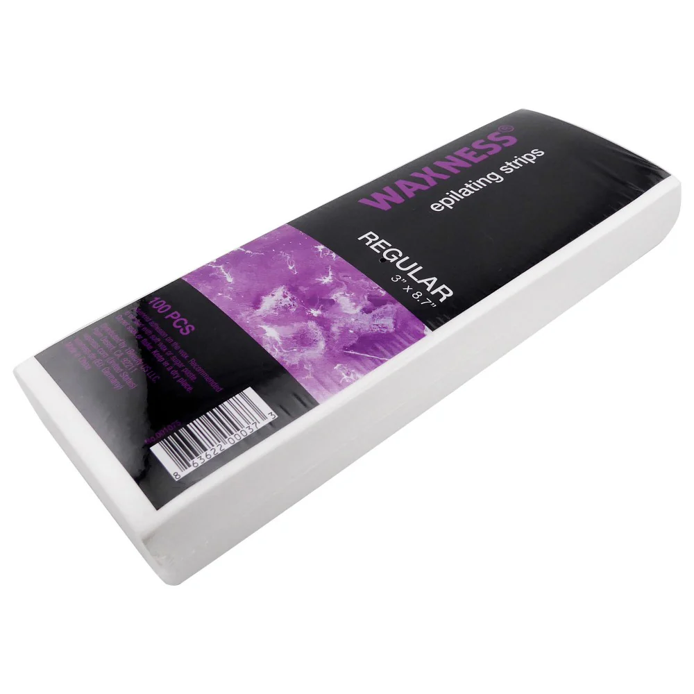 WAXNESS PREMIUM QUALITY NON WOVEN EPILATING STRIPS 3 X 8.70 INCH 100 PCS - Image 3