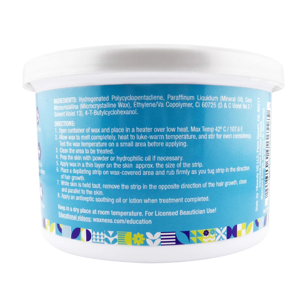WAXNESS SENSI CLEAR AMETHYST SOFT WAX TIN 14oz / 397 G - Image 2