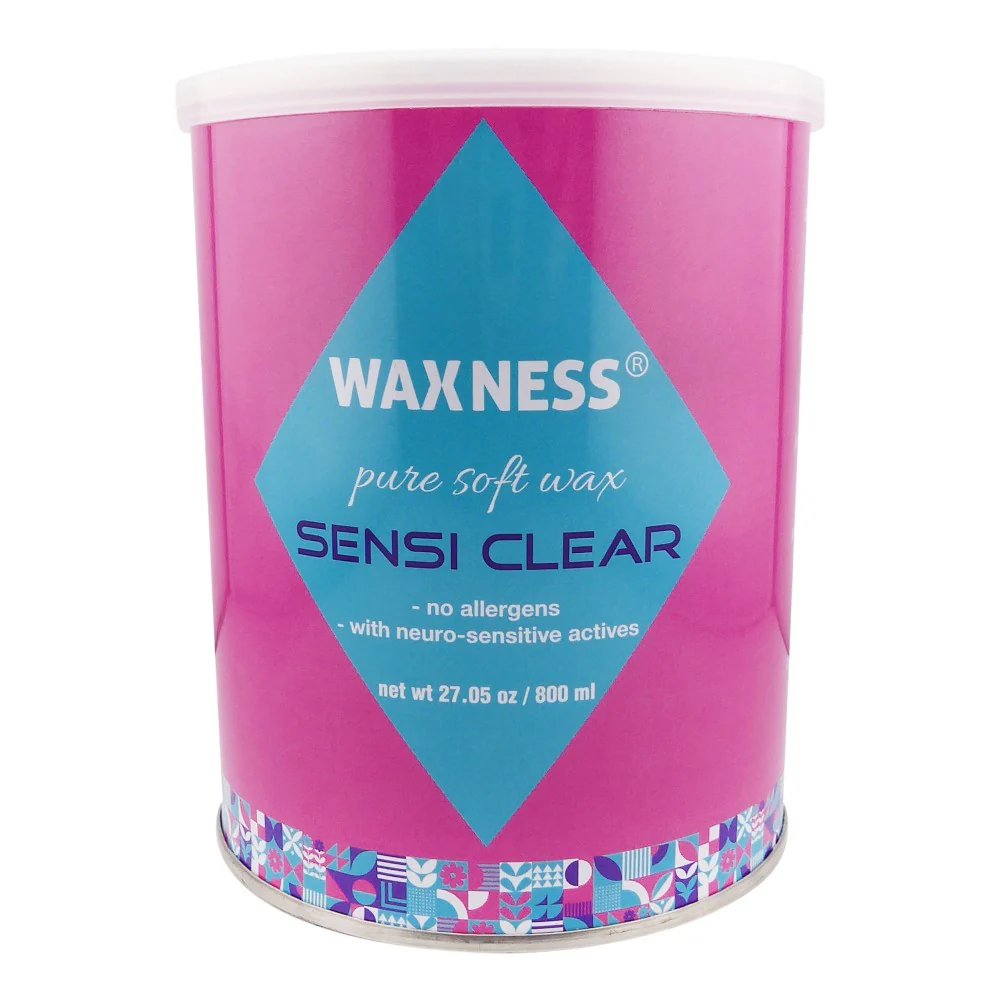 WAXNESS SENSI CLEAR PURE SOFT WAX TIN 14 OZ / 397 G - Image 2
